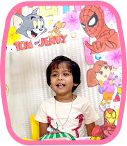 Young learner exploring educational materials