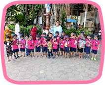 Child developing skills through educational play