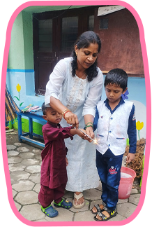 Happy classroom activity at Pearl Kids